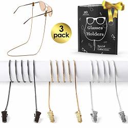 Eyeglass Chains For Women - Metal Eyeglass Chains Cords Holders Around Neck - Eye Glasses Necklace String Holder Straps