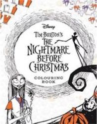 Disney Tim Burton& 39 S The Nightmare Before Christmas Colouring Book Paperback