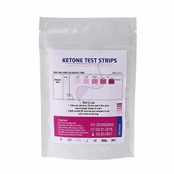 1 Set 100PCS URS-1K Test Strips Ketone Reagent Testing Urine Anti-vc Urinalysis Ketosis Tests Analysis Professional Fast Te