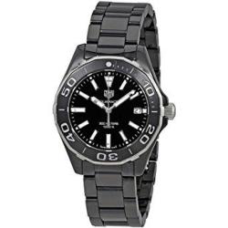 TAG Heuer Aquaracer Lady 300M 35MM Black Ceramic Watch WAY1390.BH0716