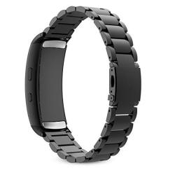 Samsung Gear FIT2 Watch Band Moko Universal Stainless Steel Watch Band Strap Bracelet + Connector For Gear Fit 2 SM-R360 Smart Watch Not