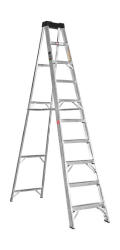 Aluminium Ladder A-frame 10 Step Heavy Duty Single Sided