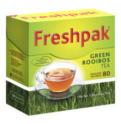Freshpak 1 X 80'S Teabags Green Rooibos