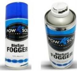 Powasol Biosan Fogger Disinfect 150ML- Contains 70% Isopropyl Alcohol Combined With A Mixture Of A Perfume Scent Efficient Aerosol Sanitiser Suitable For Small Areas