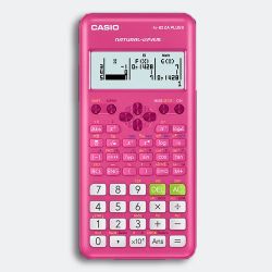 Casio Pink FX-82ZA Plus II Scientific Calculator