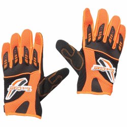 Craf Limited Edit. Large Racing Glove Orange Syn. Leather