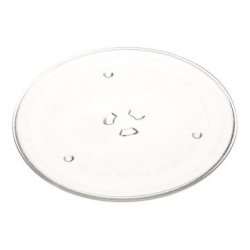 UNIVERSAL 270MM Clear Microwave Oven Glass Turntable Round Plate Tray Replacement Accessories
