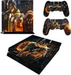 Decal Skin For PS4: Scorpion Fire