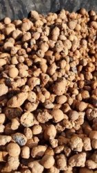 Red Leca Lightweight Expanded Clay Aggregate Hydroball Hydroton. Ball Size 8-16MM.