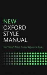 New Oxford Style Manual Hardcover 3rd Revised Edition