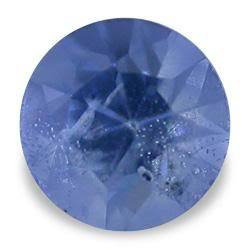 Sapphire Natural Sri Lanka - Cornflower Blue Round Facet - + -0.06cts