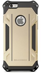 Buddibox Iphone 6S Case Corner Series Heavy Duty Protection From Falls Also Compatible With Apple Iphone 6 Gold