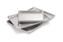 Artisan Professional Classic Aluminum Baking Sheet Pan with Lip