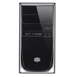 Cm Elite 344 Micro Atx Desktop Case Black Silver