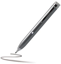 Navitech Grey Fine Point Digital Active Stylus Pen Compatible With Asus Zenpad C 7.0 Asus Zenpad S 8.0 Asus Zenpad 10 Z300C