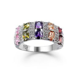 Women's Fashion Jewellery Crystal Ring