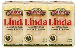 Linda - Italian Laundry Soap - 3 Pack - 6.5 Ounce Bars