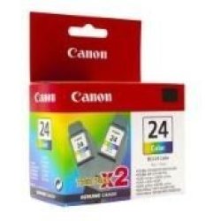 Canon BCI-24 Color Ink Twin Pack