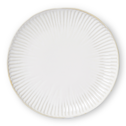 @home Elegance Porcelain Side Plate Grey