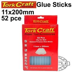 Tork Craft Glue Stick 11 X 200MM 52PC 1KG Hot Melt Gen. Purpose Eva 18000CPS TCGS11200-02