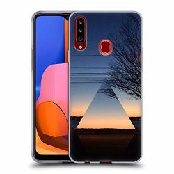 Official Spires Dolphin Refract Soft Gel Case Compatible For Samsung Galaxy A20S 2019
