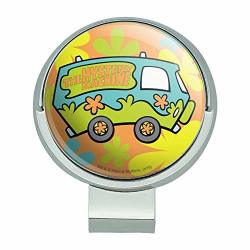Graphics & More Scooby-doo The Mystery Machine Golf Hat Clip With Magnetic Ball Marker