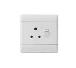 Cbi Single Switch Plug - 4X4 White
