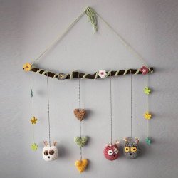 Handmade Crochet Baby Wall Art