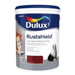 Dulux Metal Primer Rustshield Waterbased Grey 5L