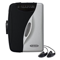 Jensen SCR-68C Stereo Cassette Player With Am fm Radio