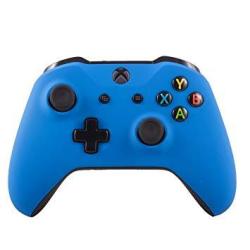 Xbox One S Wireless Bluetooth Controller Custom Soft Touch Blue