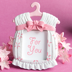 Cute Baby Themed Photo Frame Favors Girl