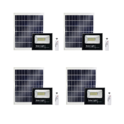 600W Solar LED Floodlight With Day night Switch & Remote Control