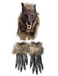 Cosplay Party Mask Werewolf Skull Halloween Wolf Head Mask