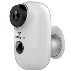 Outdoor Rechargeable Ip Security Camera 1080P HD White SVIPC7