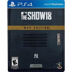 Mlb The Show 18 Mvp Edition - Limited Edition Steelbook Packaging - Playstation 4