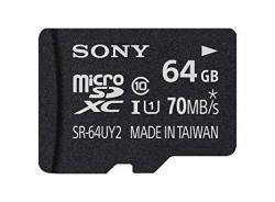 Sony 64GB Micro Sdxc Class 10 UHS-1 Memory Card SR64UY2A TQ
