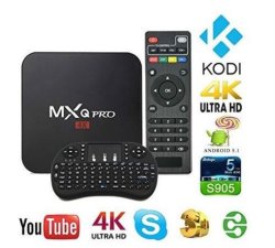 Mxq Pro HD 4K Android 6.0 Smart Tv Box Netlfix Wifi Kodi With Wireless Keyboard