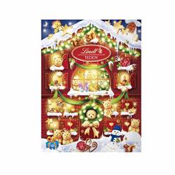 Lindt 2020 Holiday Teddy Bear Advent Calendar Great For Holiday Gifting 6.1 Oz