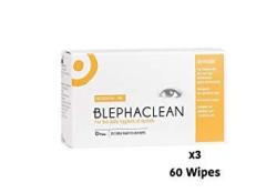 Blephaclean 60 Sterile Eyelid Wipes For Blepharitis Freepost
