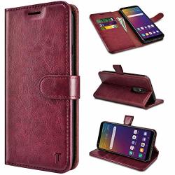 Tiflook Wallet Case For LG Stylo 5 For LG Stylo 5+ Plus Case 6.5? Pu Leather Flip Folio Kickstand Rfid Blocking Magnetic Closure Card Slots Bumper Shock-absorption Phone