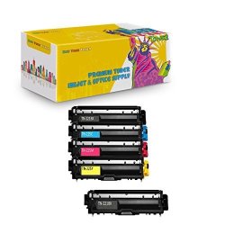 New York Toner Cartridge Replacement Compatible With Brother TN221 TN225 2 Black 1 Cyan 1 Yellow 1 Magenta 5-PACK TN221 2XB And TN225 1XCYM