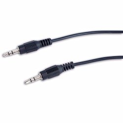 Readyplug 3.5MM Audio Cable For: Ion Audio Jukebox Bluetooth Multi-colored Lighted Speaker Black 3 Feet