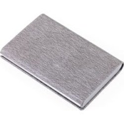 Credit Card Case With Rfid Shielding Marble Safe - Grey