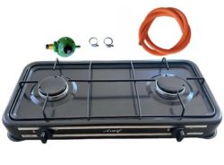 Aruif- Rh 1002 Two Burner Auto Ignition Gas Stove