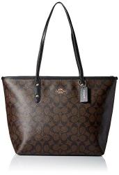 coach signature city tote