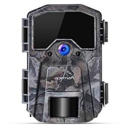 APEMAN Trail Camera 16MP 1080P Wildlife Camera Night Detection Game Camera With No Glow 940NM Ir Leds Time Lapse Timer IP66 Waterproof Design