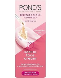 Pond's Pond& 39 S Perfect Colour Complex Anti Blemish Serum Face Cream Moisturizer For Combination Skin 40ML