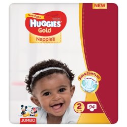 Huggies Gold Gold Size 2 94'S
