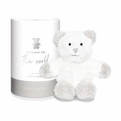 Katie Loxton Bundle Of Joy Childrens Grey And White Boxed Plush Stuffed Animal Toy Bear
